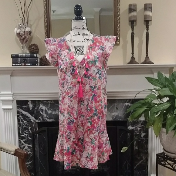 J. Crew Factory Dresses & Skirts - 💙🖤J.Crew Ruffle Dress🐾